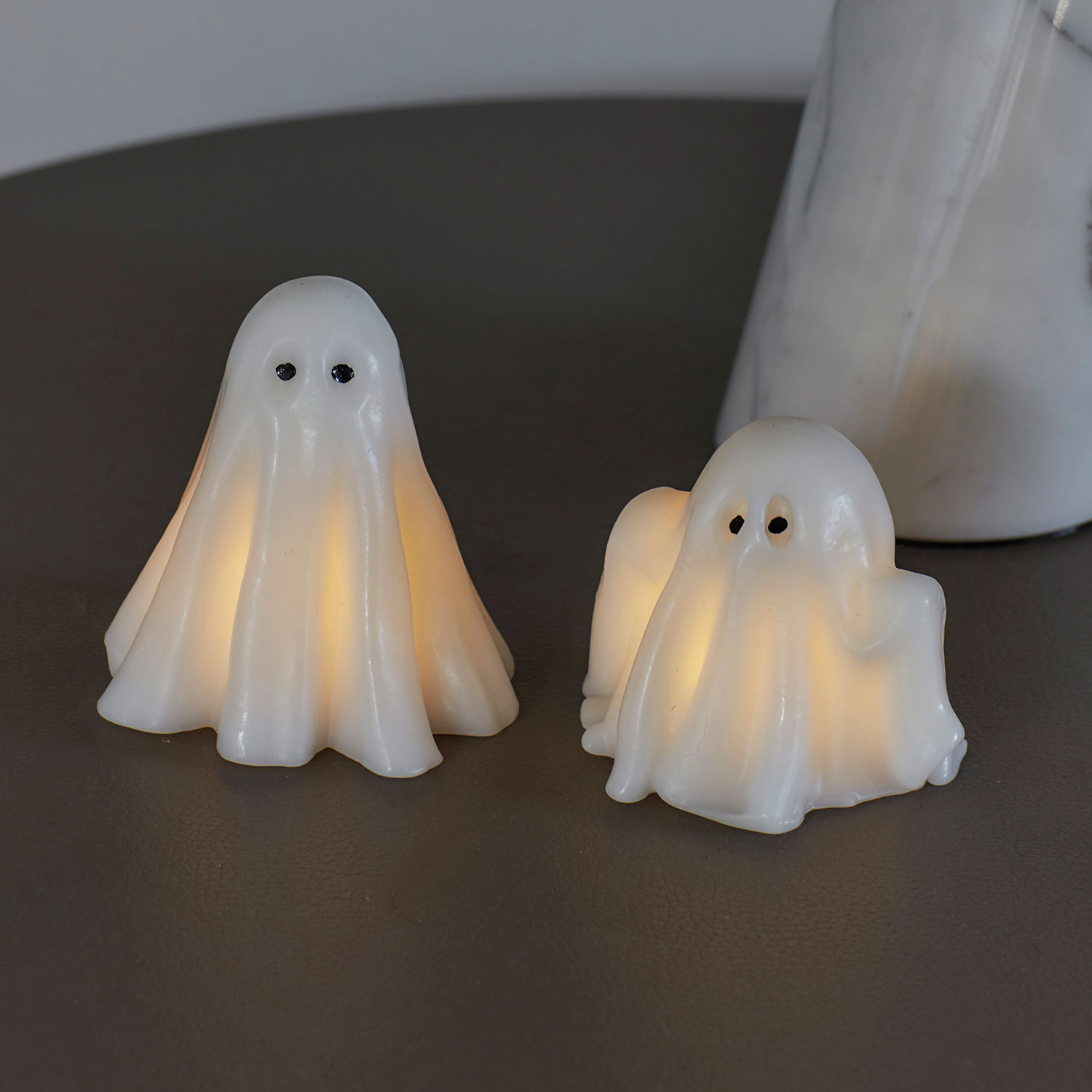 Spøgelse voksfigurer, 2 stk. sæt