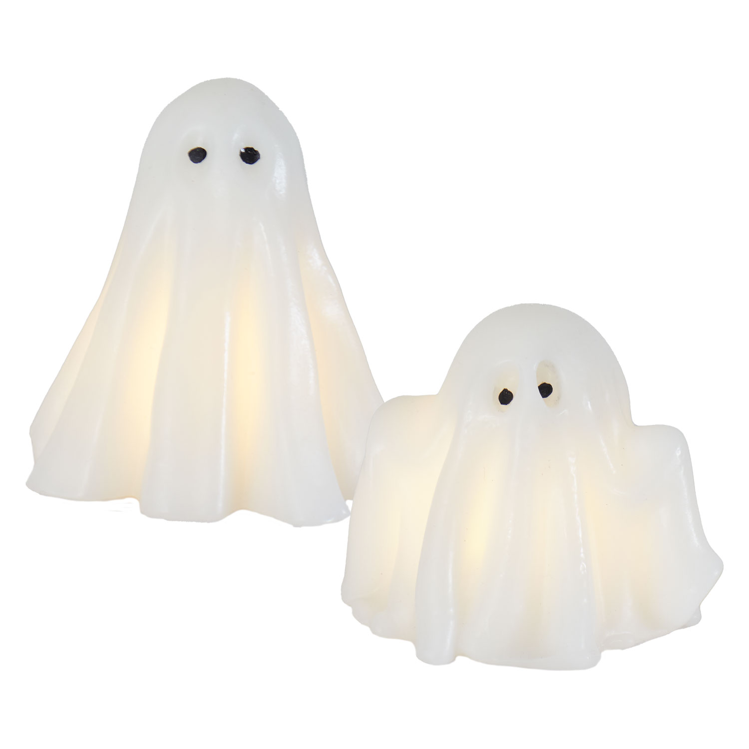 Spøgelse voksfigurer, 2 stk. sæt
