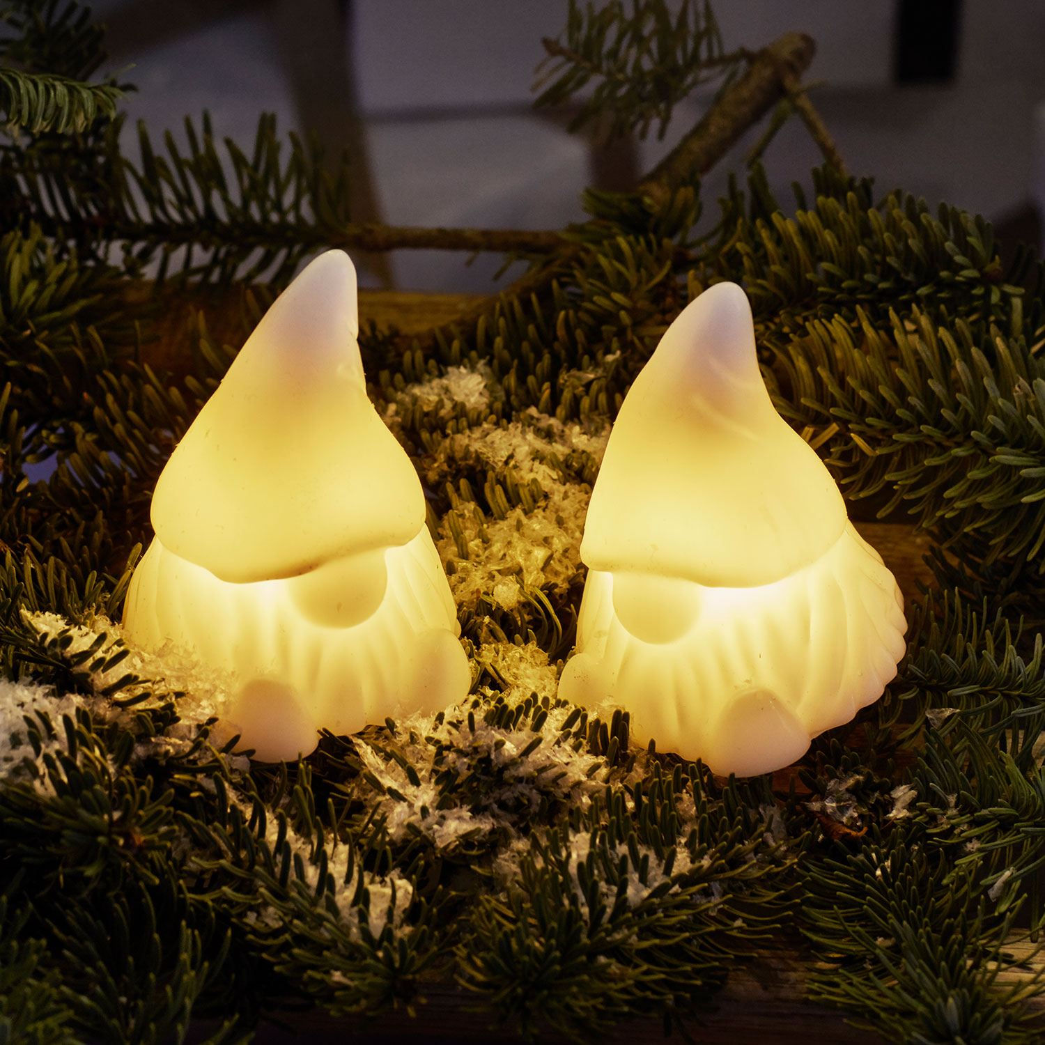 Coco Nisse 2 pak - 10 cm, Hvid