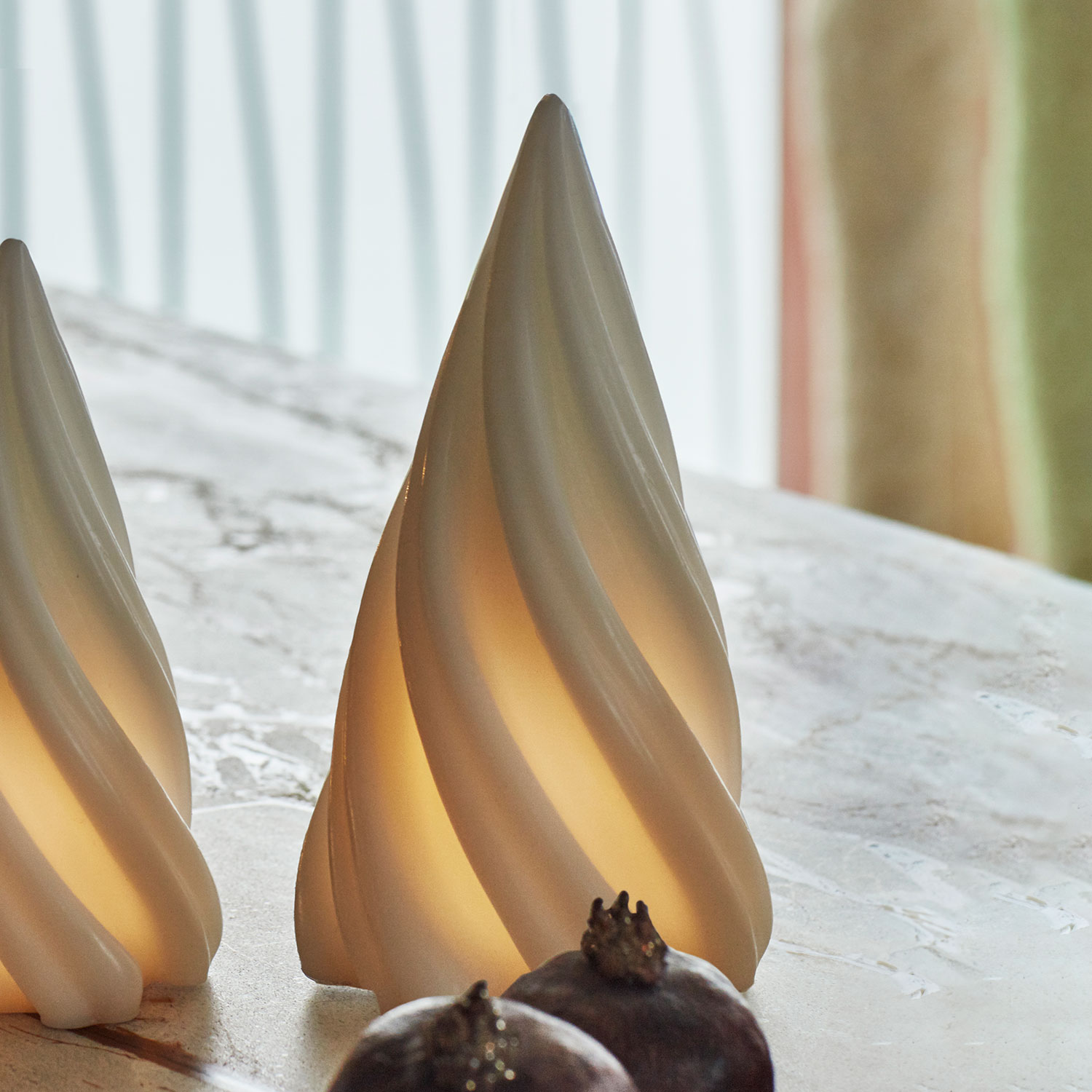 Olina Træ - 19 cm, Hvid Olina Træ - 19 cm, Hvid