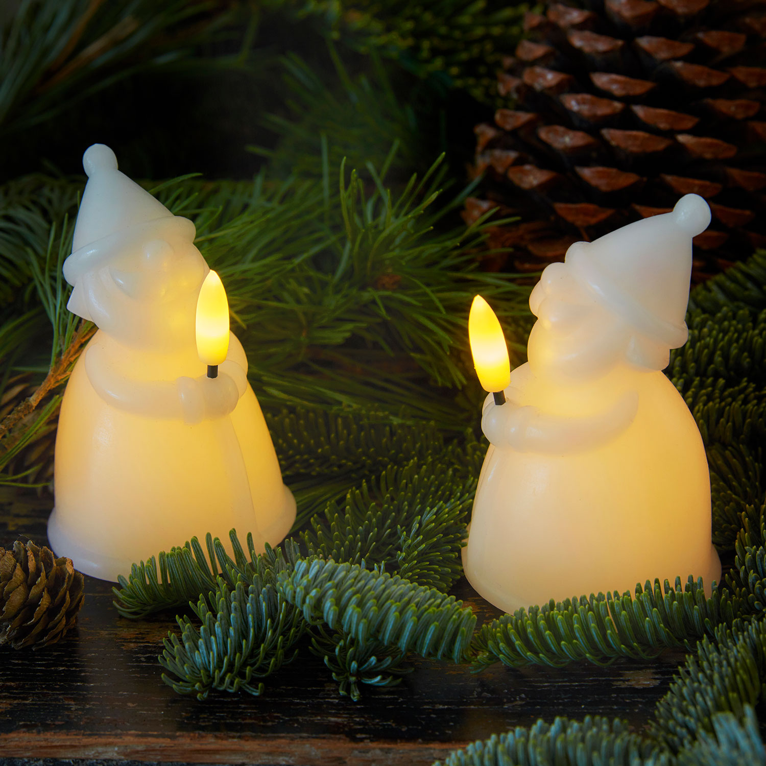 Claus Santa 2-pak, 10 cm