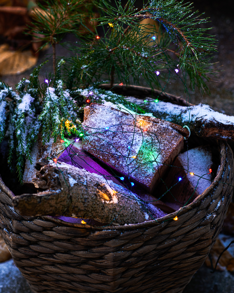 Knirke Multi 40 LED, 3,9 m, Grøn