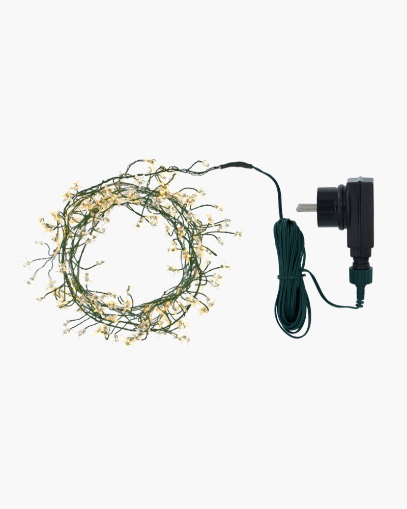 Trille Stjerne Cluster 160 LED, 2 m, Grøn