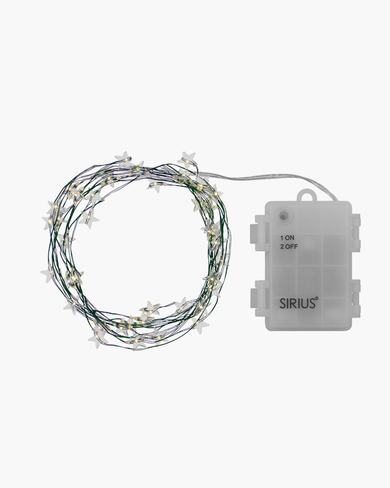 Trille Stjerne 40 LED, 3,9 m, Grøn