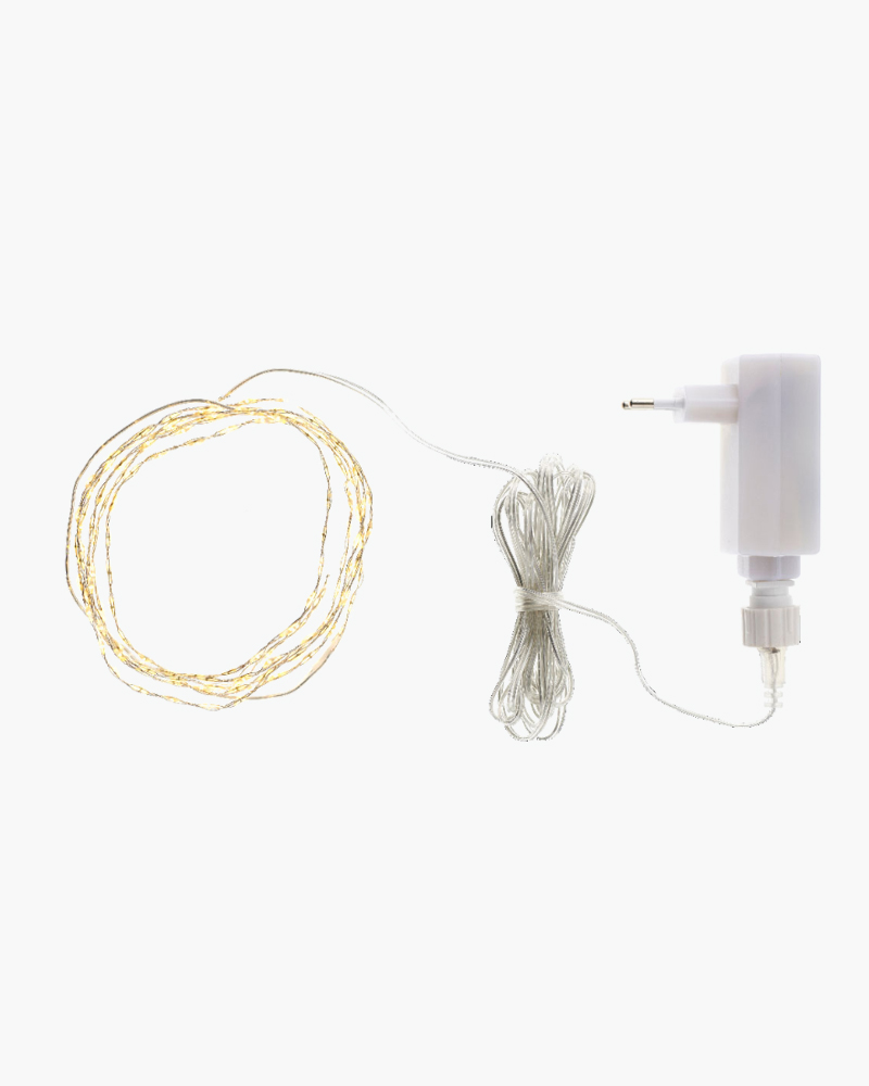 Kiki 155 LED, 2 m, Sølv