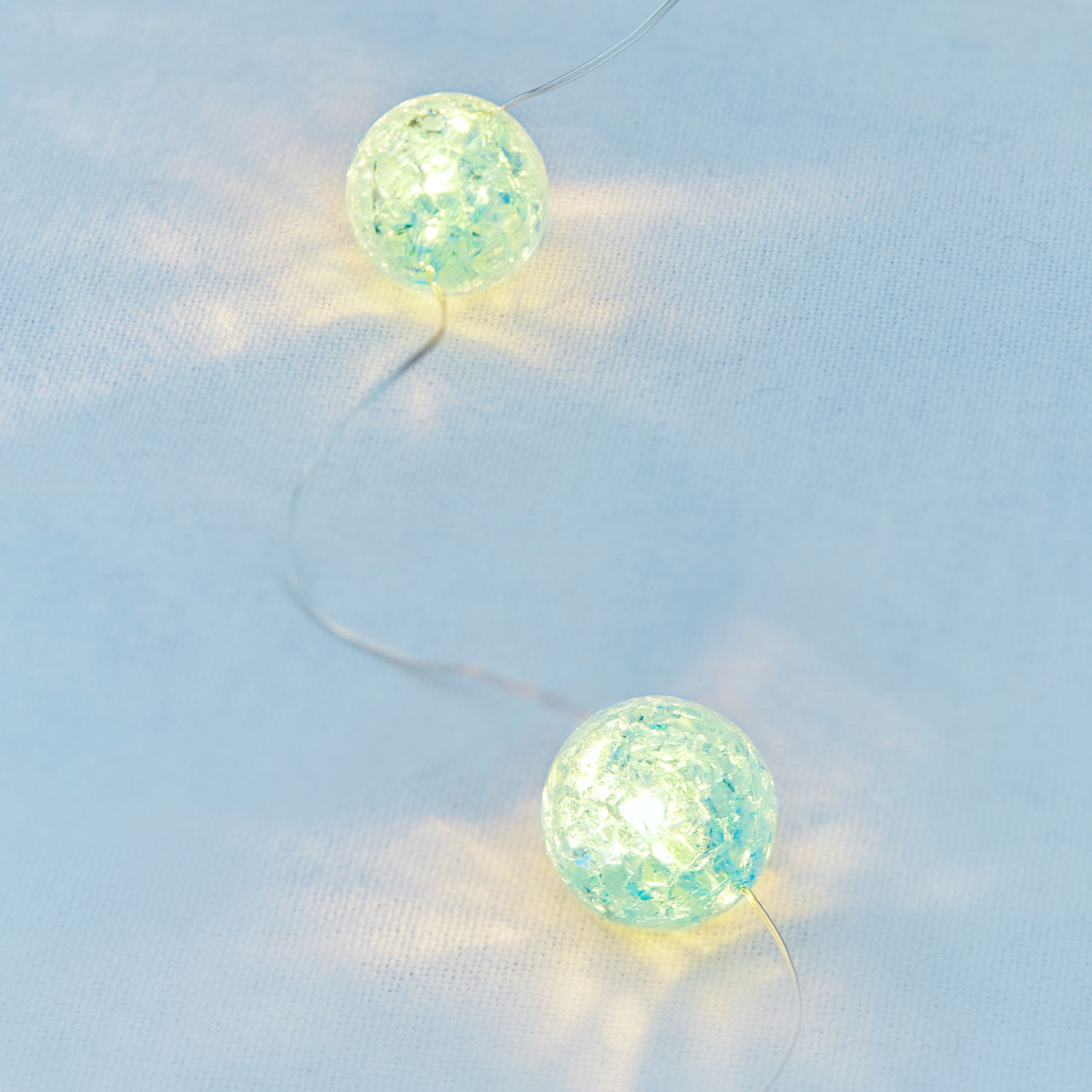 Maja Ball lysdekoration 2 m, 20 LED, Blå