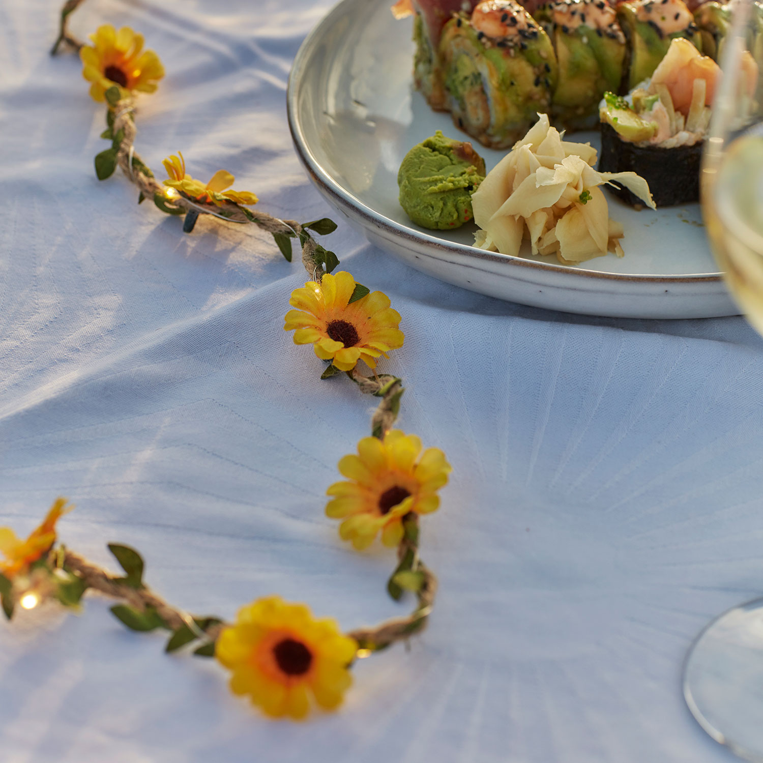 Flora Sommerblomster, 2 m, Gul