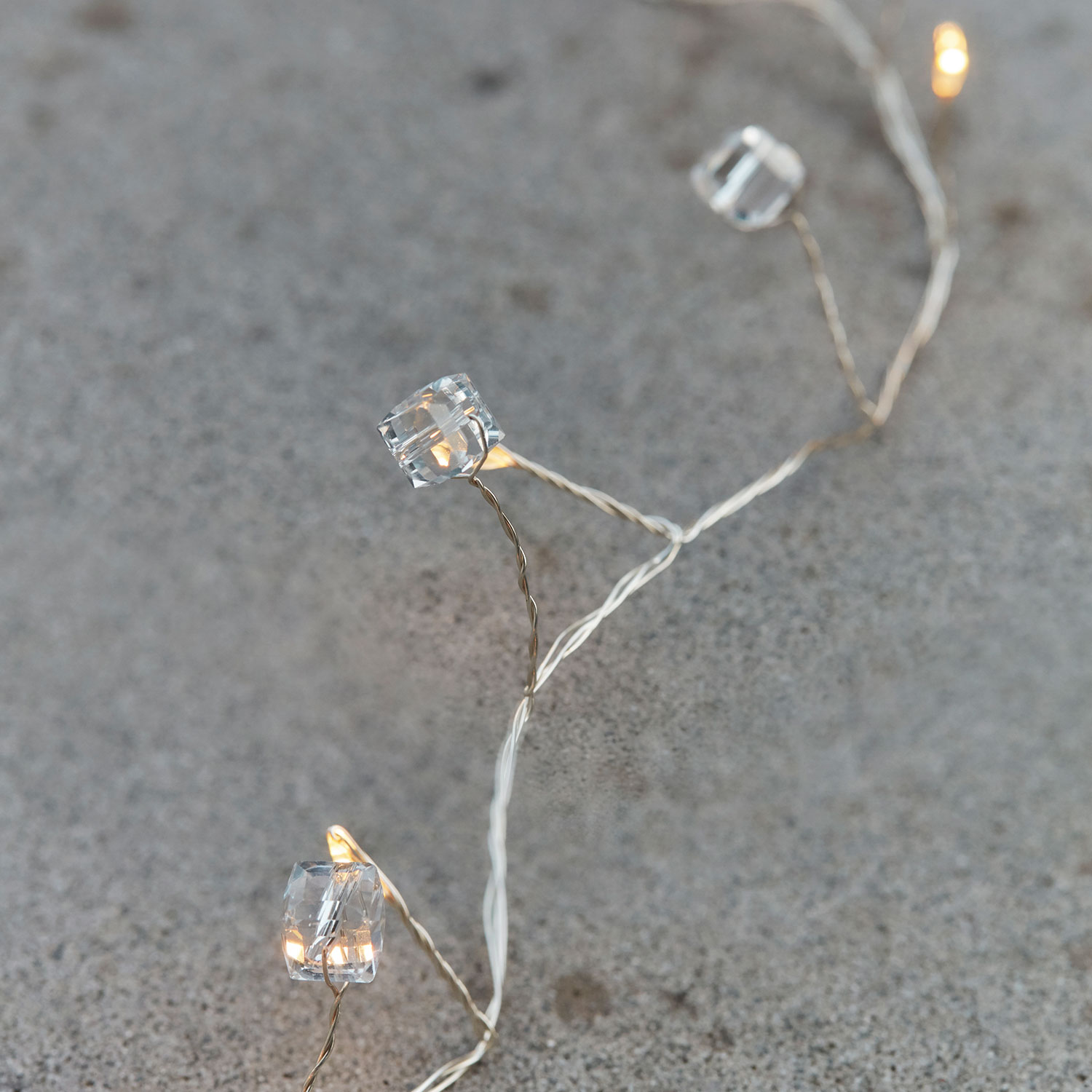 Anita Cube, 20 LED, Klar