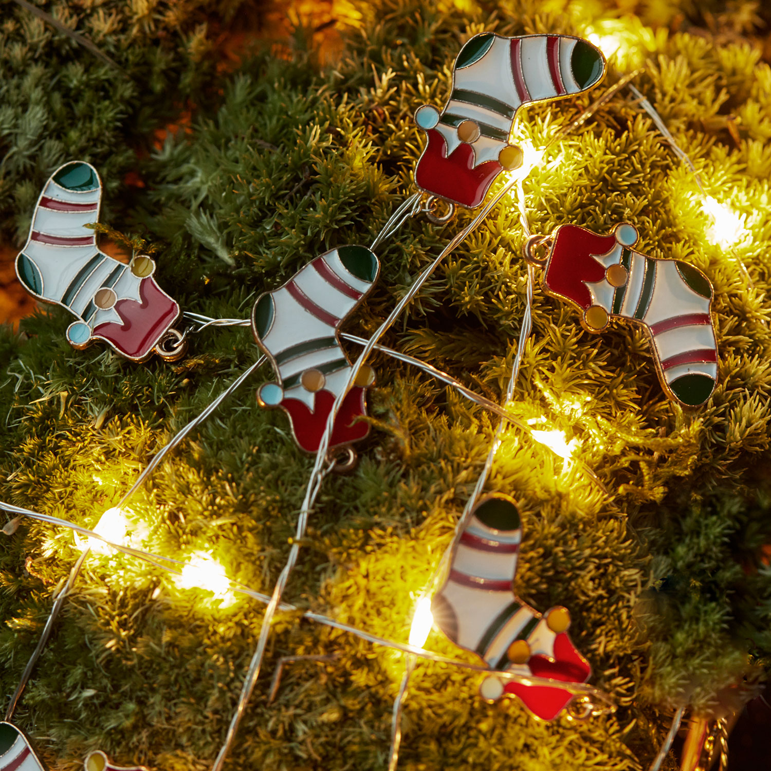 Nille Julesok, 10 LED - 90 cm