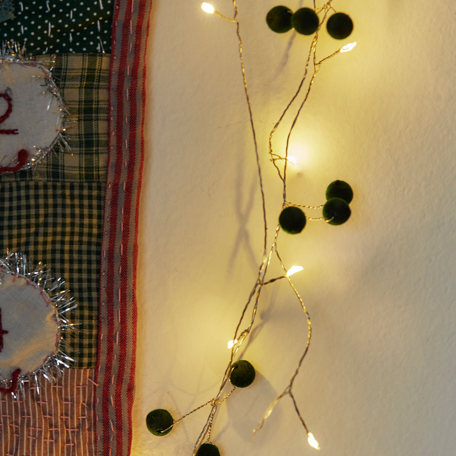 Dolly Lyskæde, 20 LED - 2 m, Grøn Dolly Lyskæde, 20 LED - 2 m, Grøn