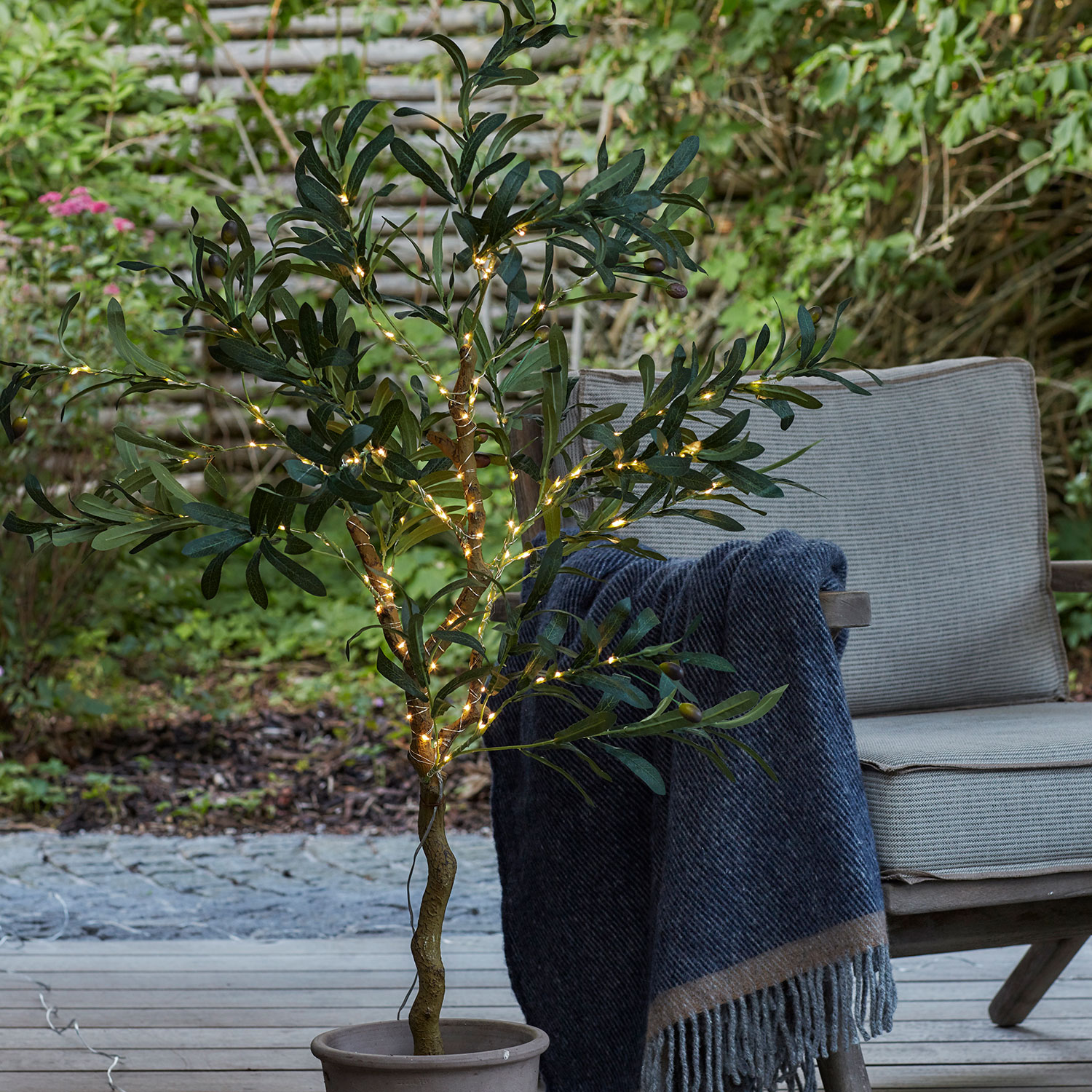 Oliva, Oliventræ, 1,2 m, 120 LED