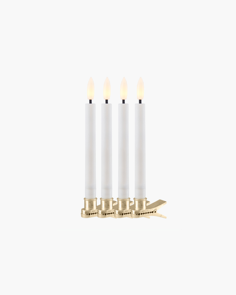 Sille Juletræslys 4 stk.