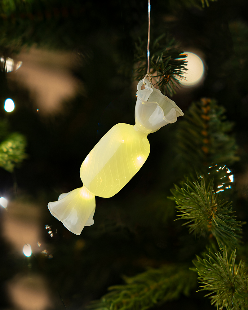 Hannah Candy 12 cm, Hvid