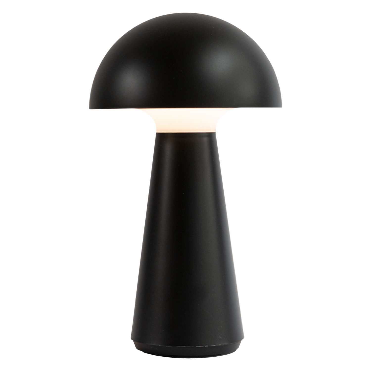 Sam Genopladelig Lampe 28 cm, Sort