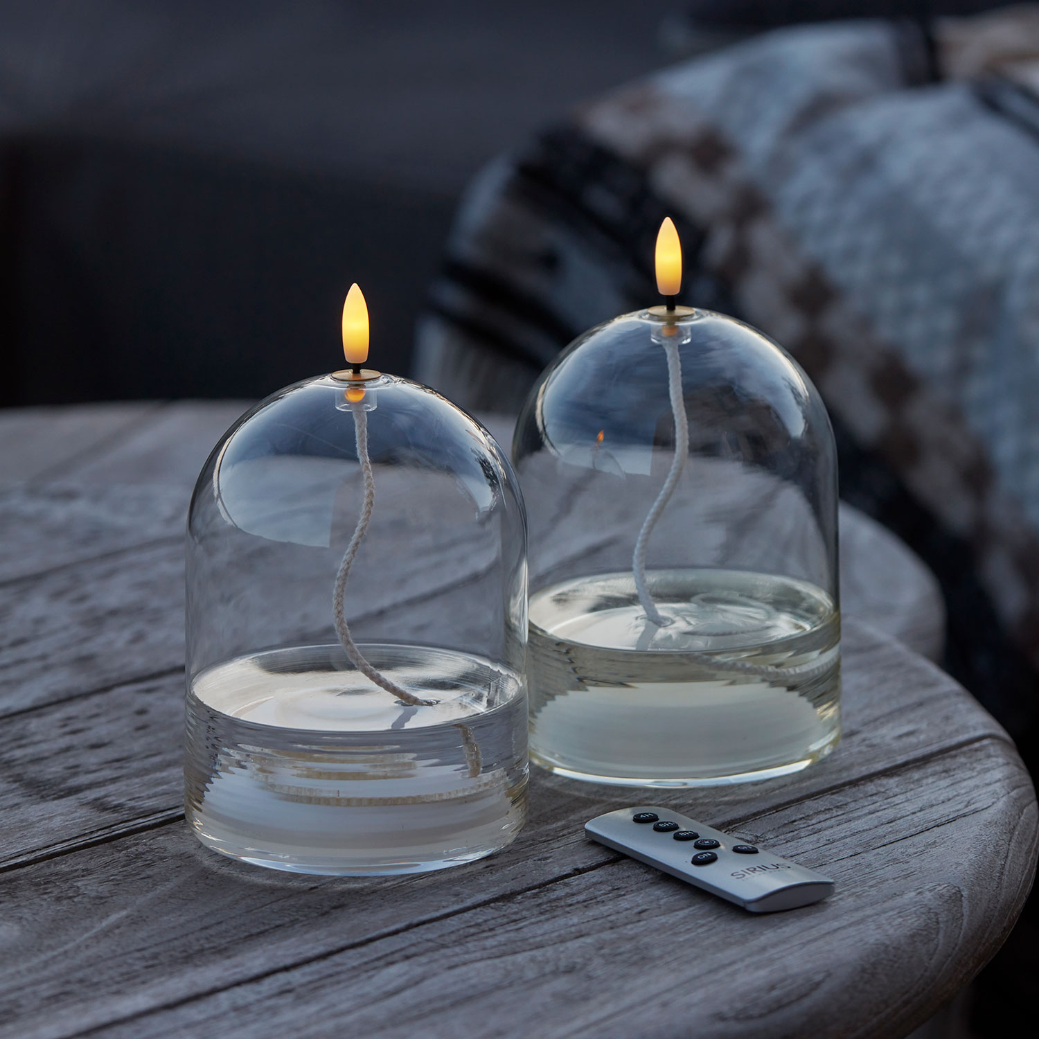 Dea Olielampe Ø8 x 11 cm, Klar