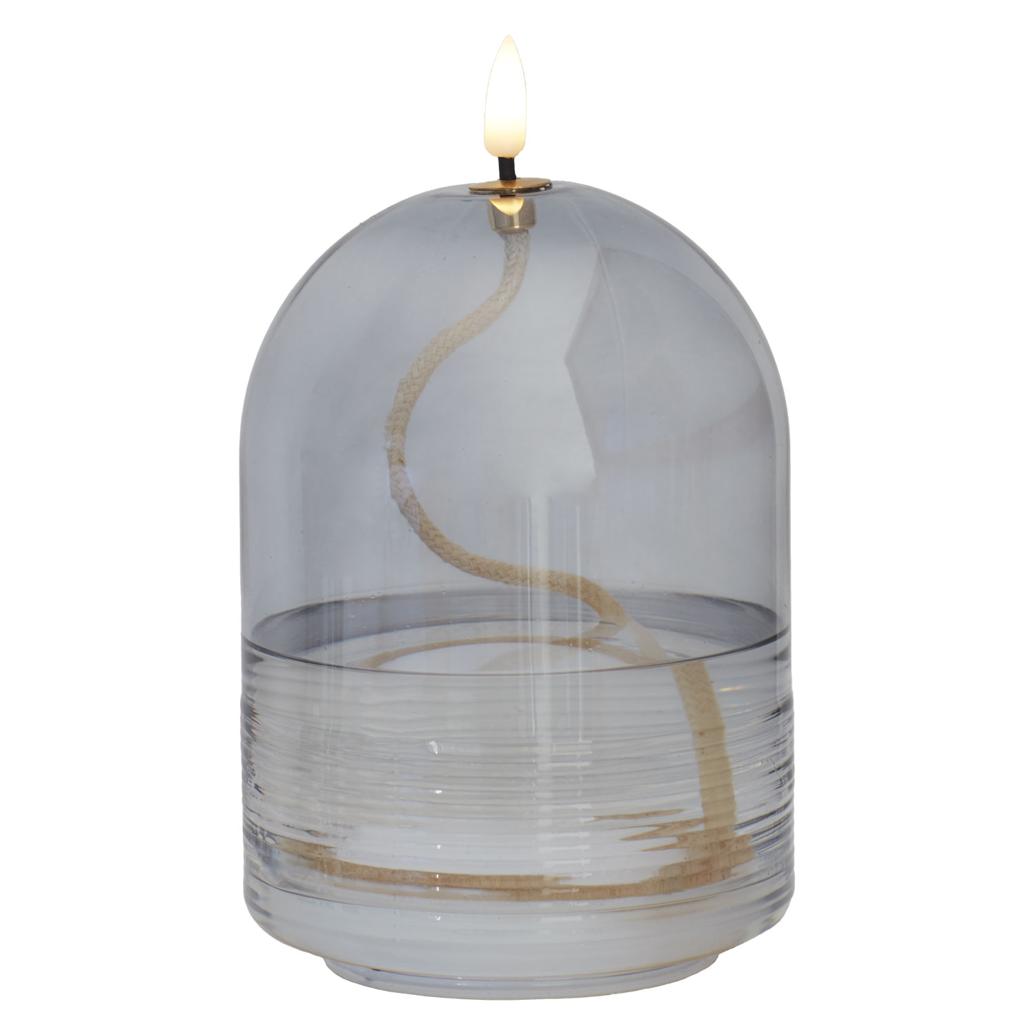 Dea Olielampe Ø11 x 15 cm, Grå