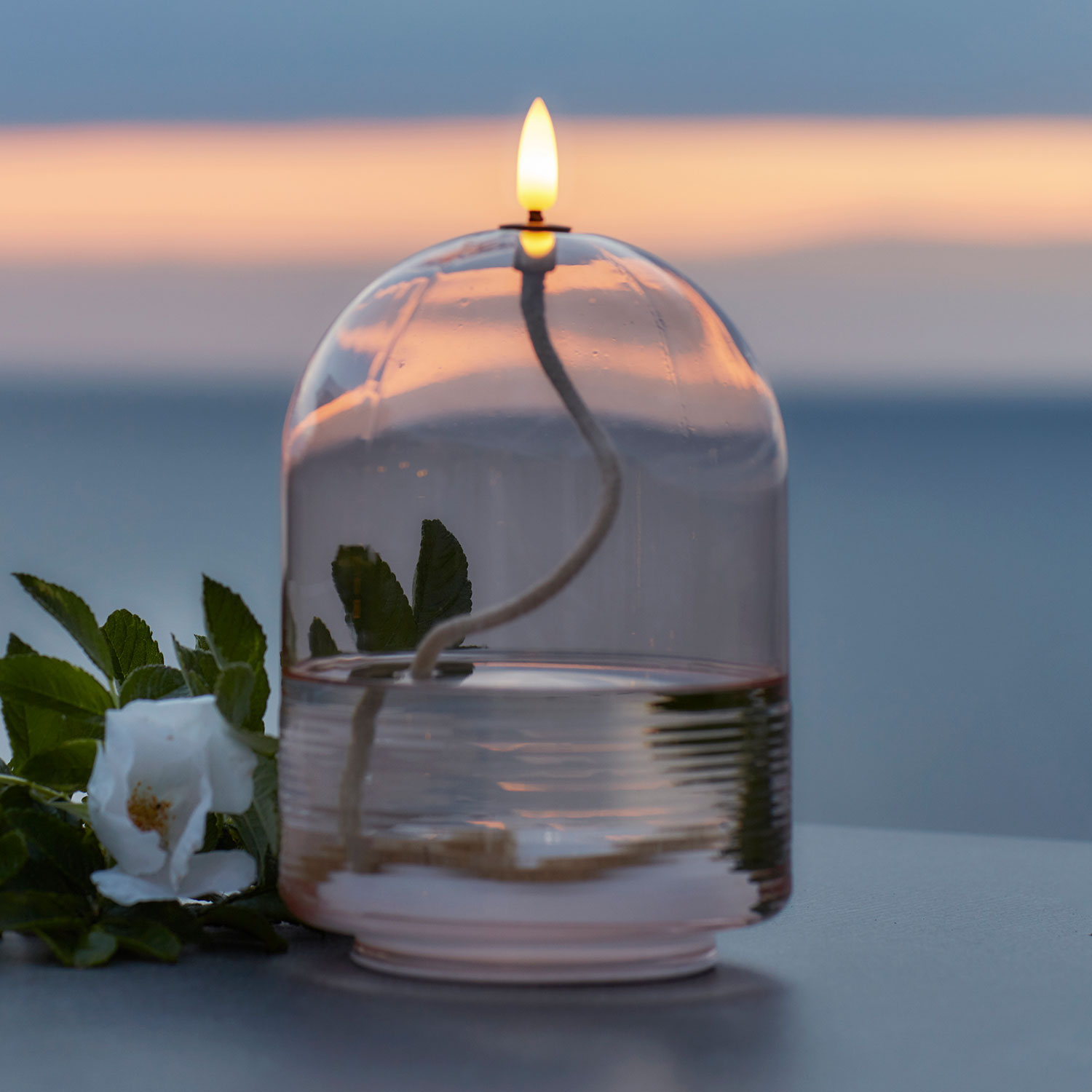 Dea Olielampe Ø11 x 15 cm, Light pink