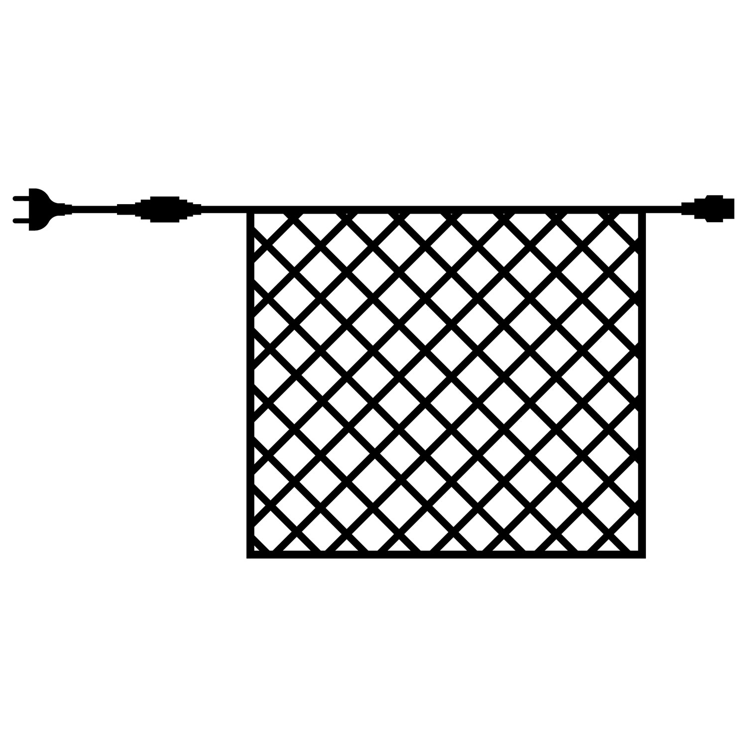 Tech-Line Net Startsæt 196 LED, 3x3 m