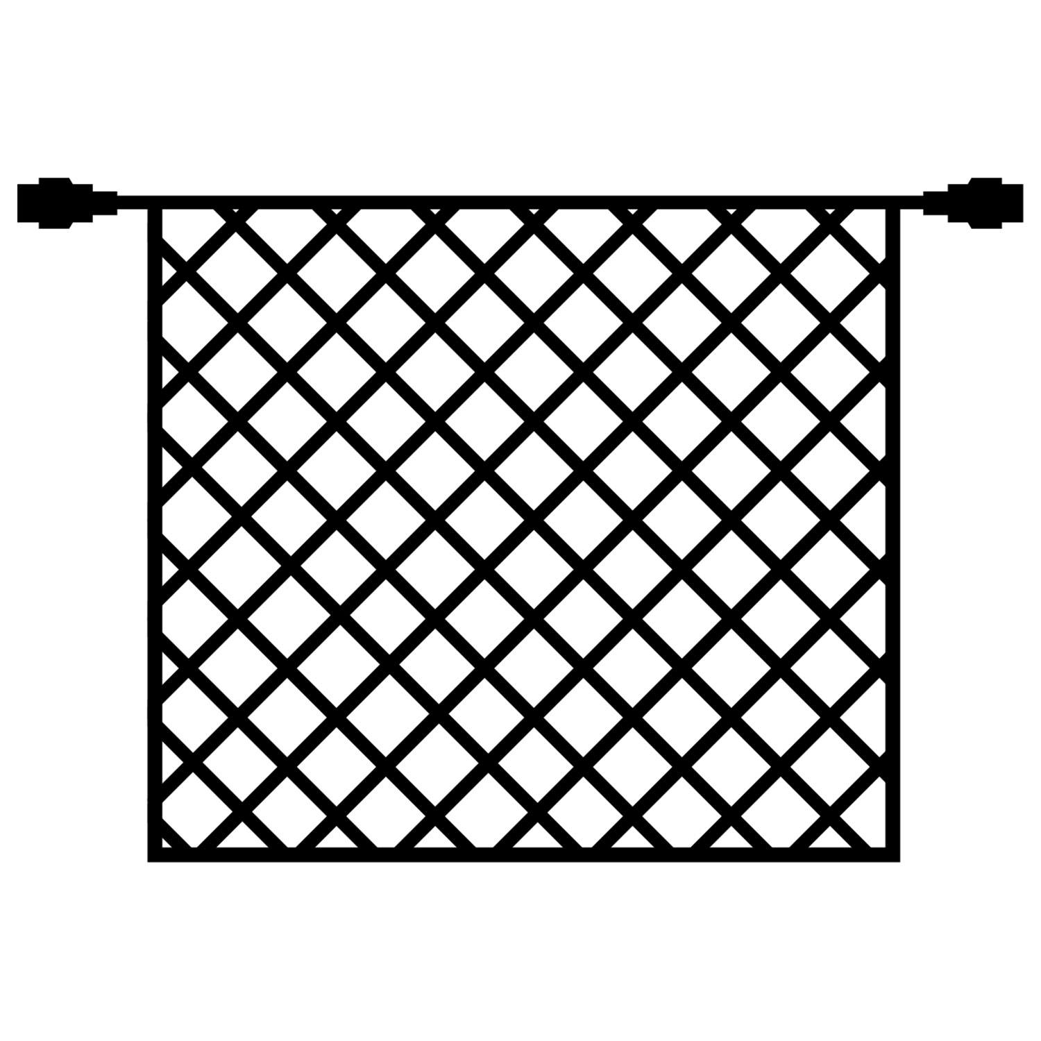 Tech-Line Net Supplementsæt 196 LED, 3x3 m