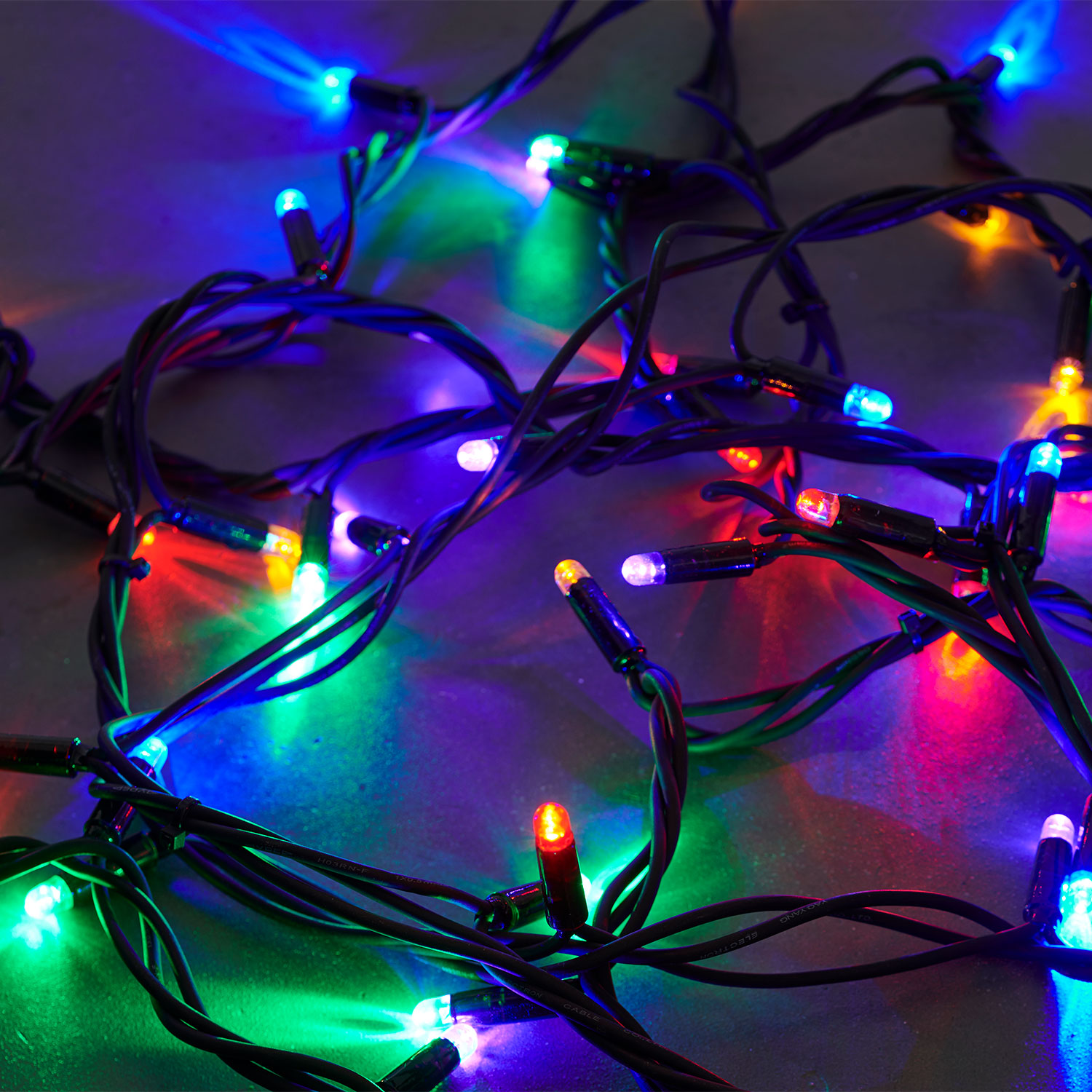 Tech-Line Supplementssæt 45 LED Multifarvet, 4,5 m