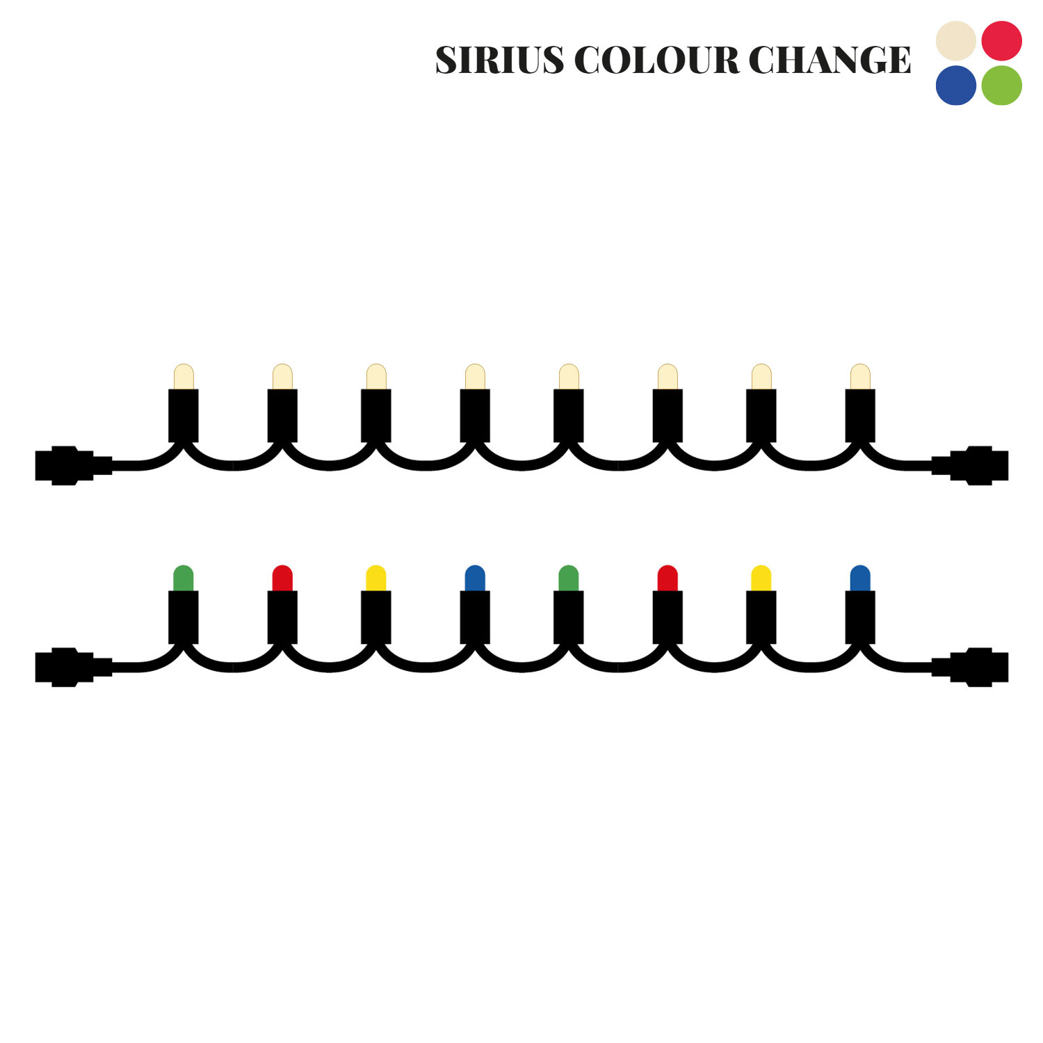 Tech-Line Supplement 90 LED, 9 m, Colour Change