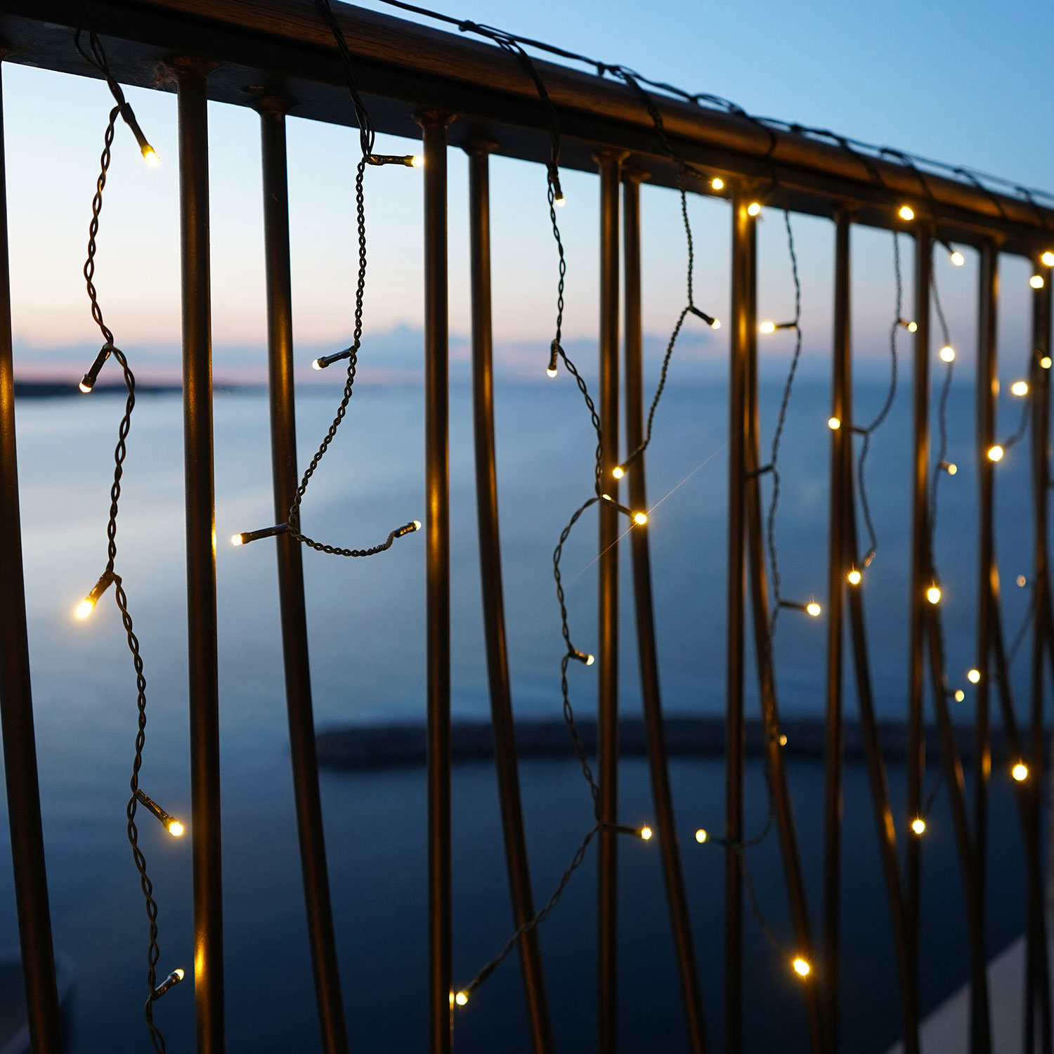 Easy-Line Istapper 200 LED, 4,5m, Varm Hvid