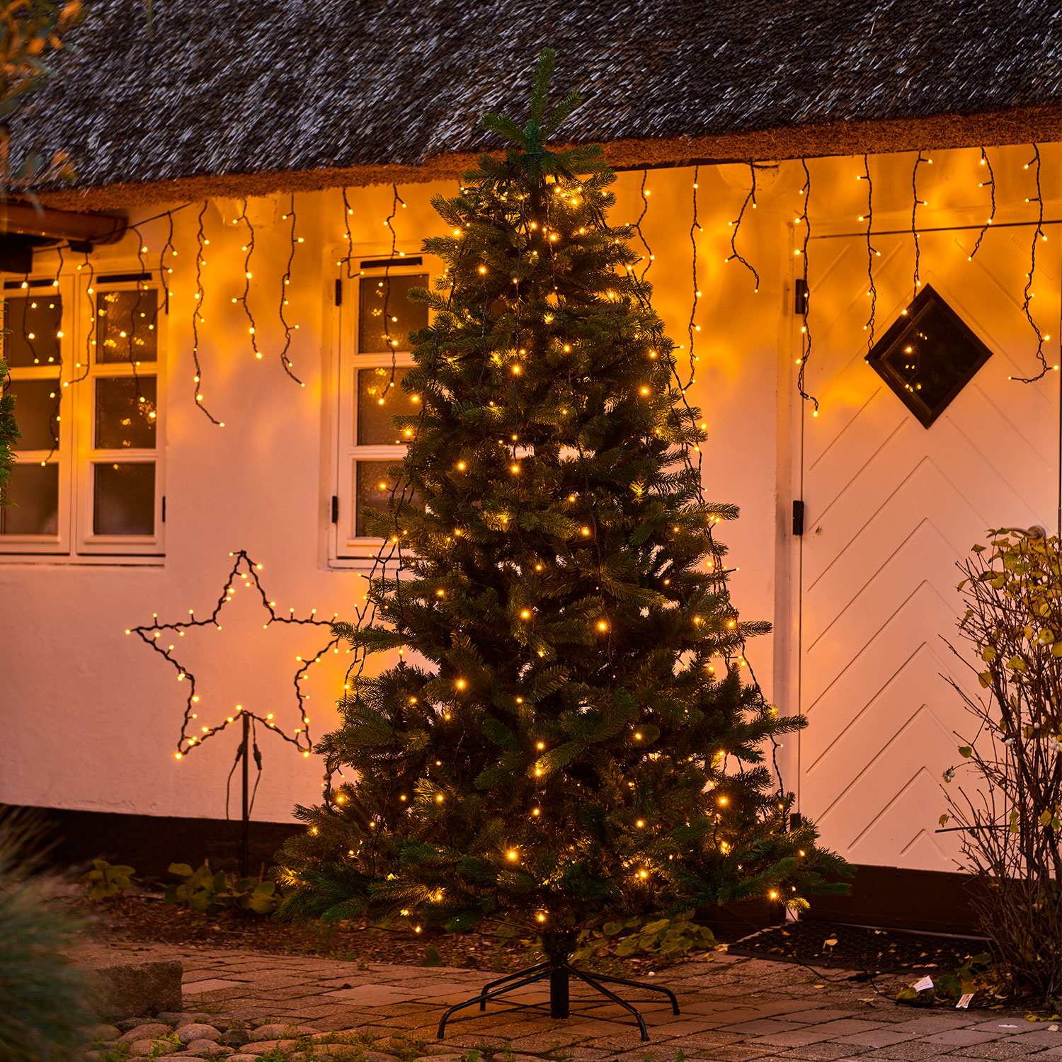 Top-Line Tree Drop Down, Steady 180 LED, 9x1,8 m