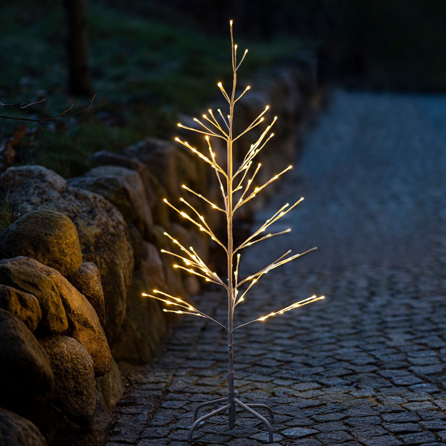 Isaac Træ Hvid 1,2 meter