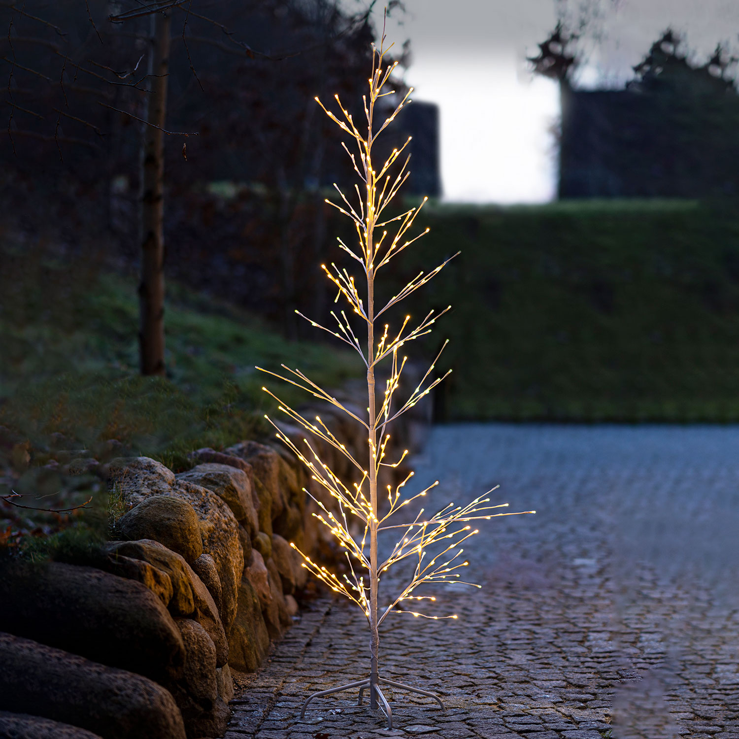 Isaac Træ Hvid 2,1 meter