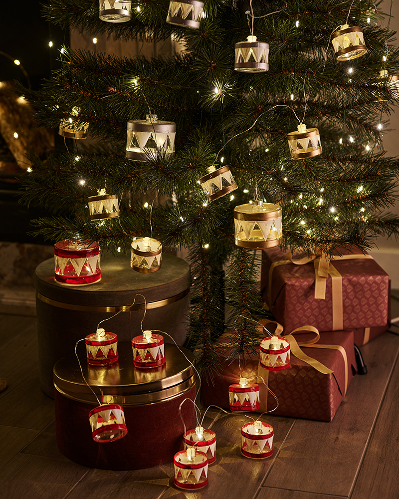 Elly Tromme Guirlande, 8 LED, Rød