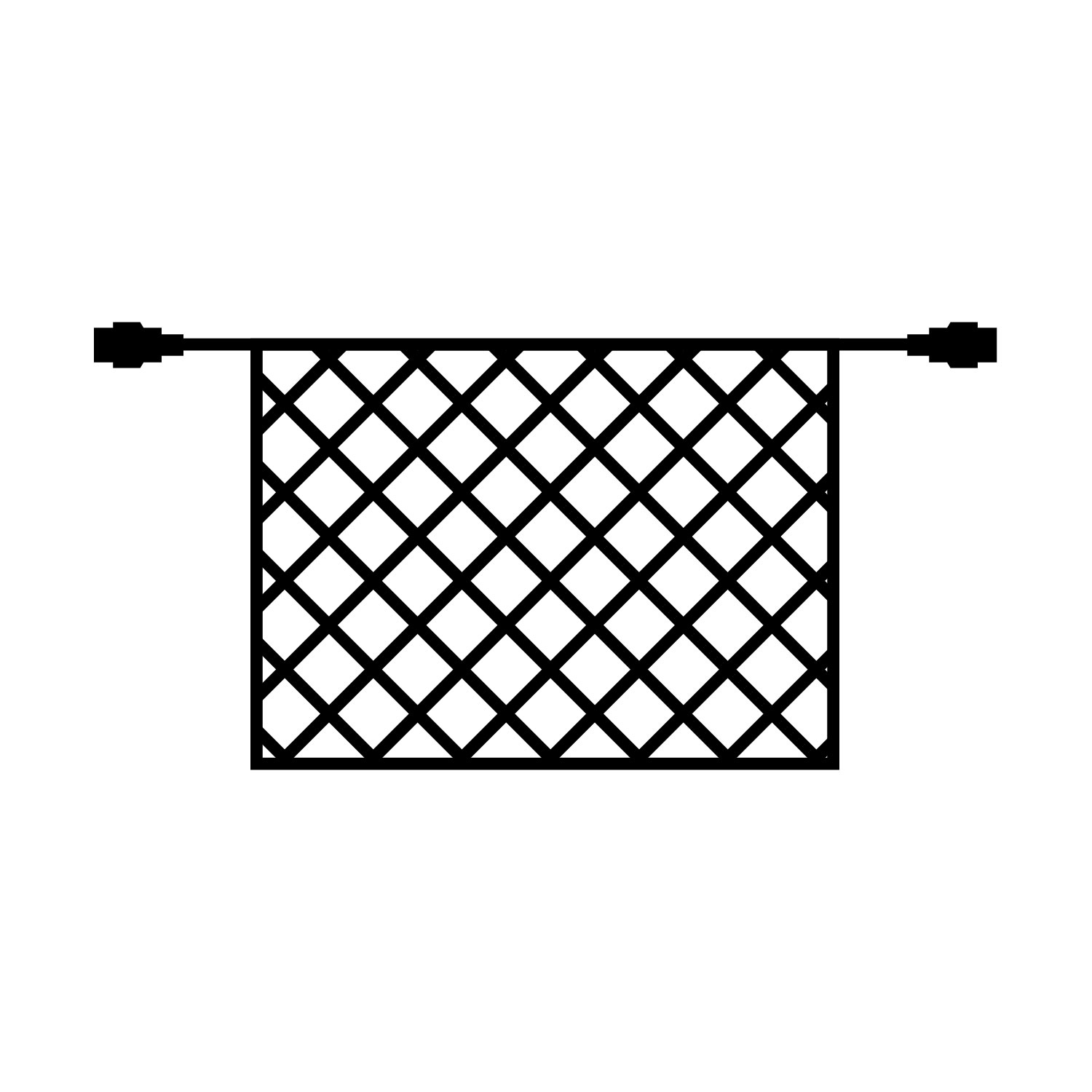 Top-Line Energy Net Supplement 100 LED, 2x1,5 m, Colour Change