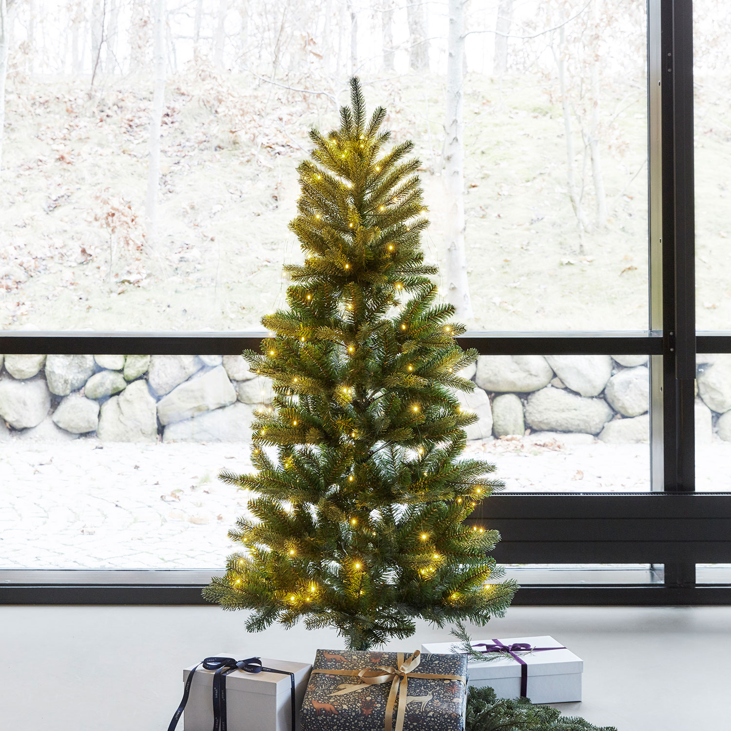 Elton Juletræ 1,5 m, Grøn - 195 LED