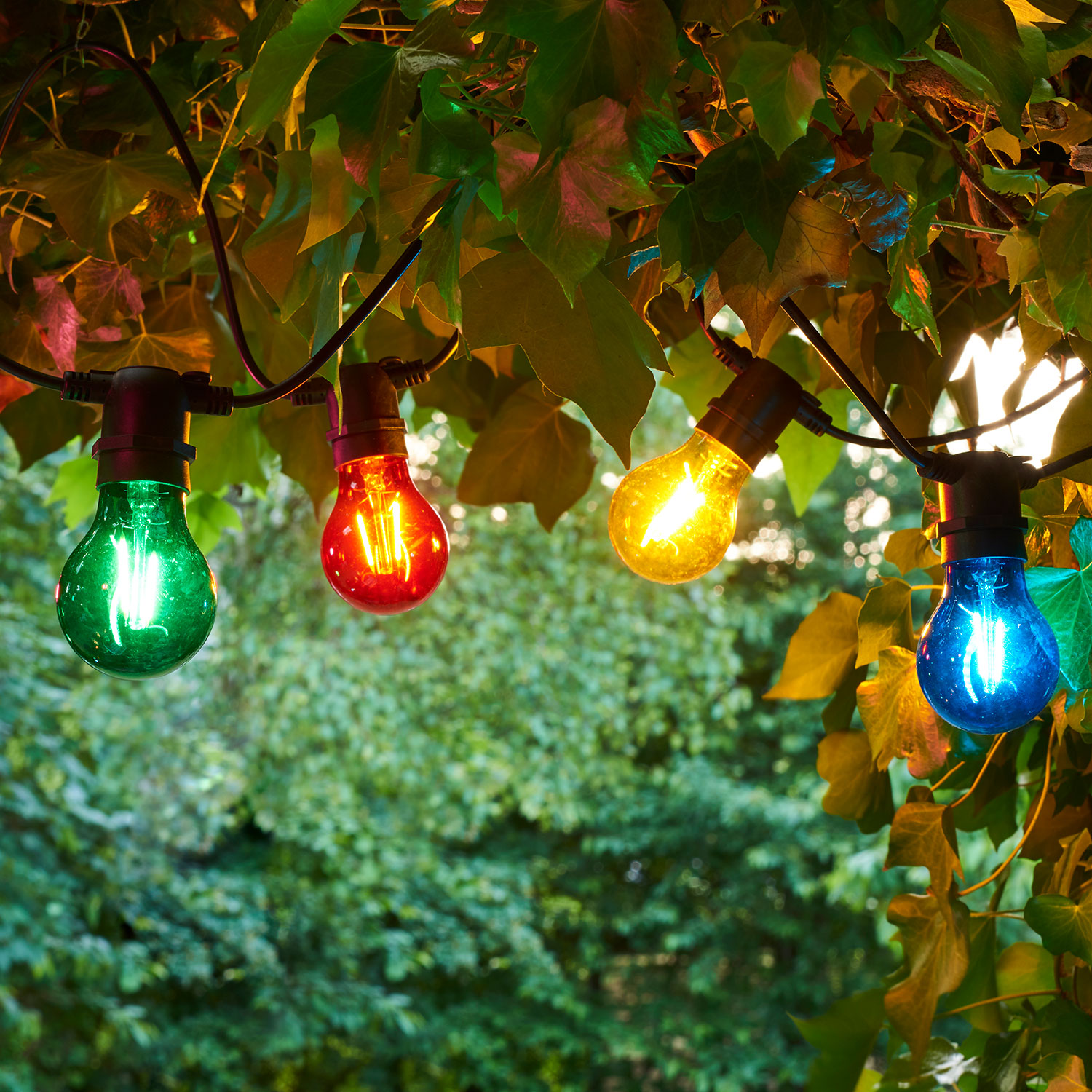 Tobias Startsæt 10 LED 4,5 m, Multi farvet