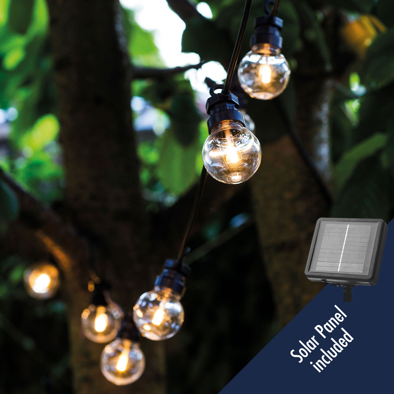 Lucas Solar Startsæt 10 LED, klar