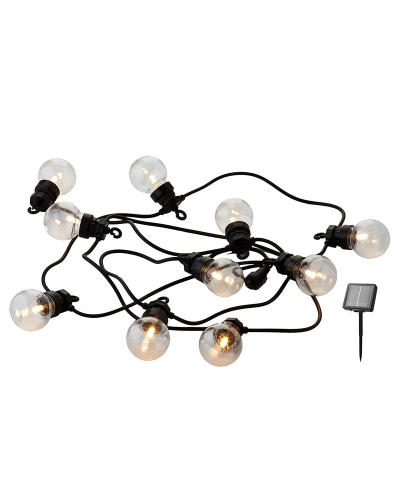 Lucas Solar Startsæt 10 LED, klar