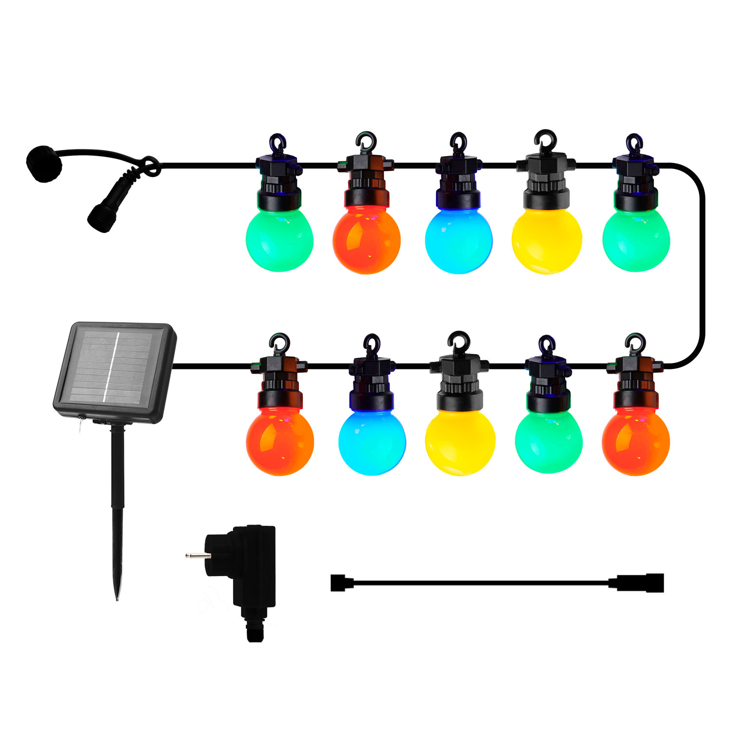 Lucas Startsæt Solar/Transformer, 3 m, Multifarvet