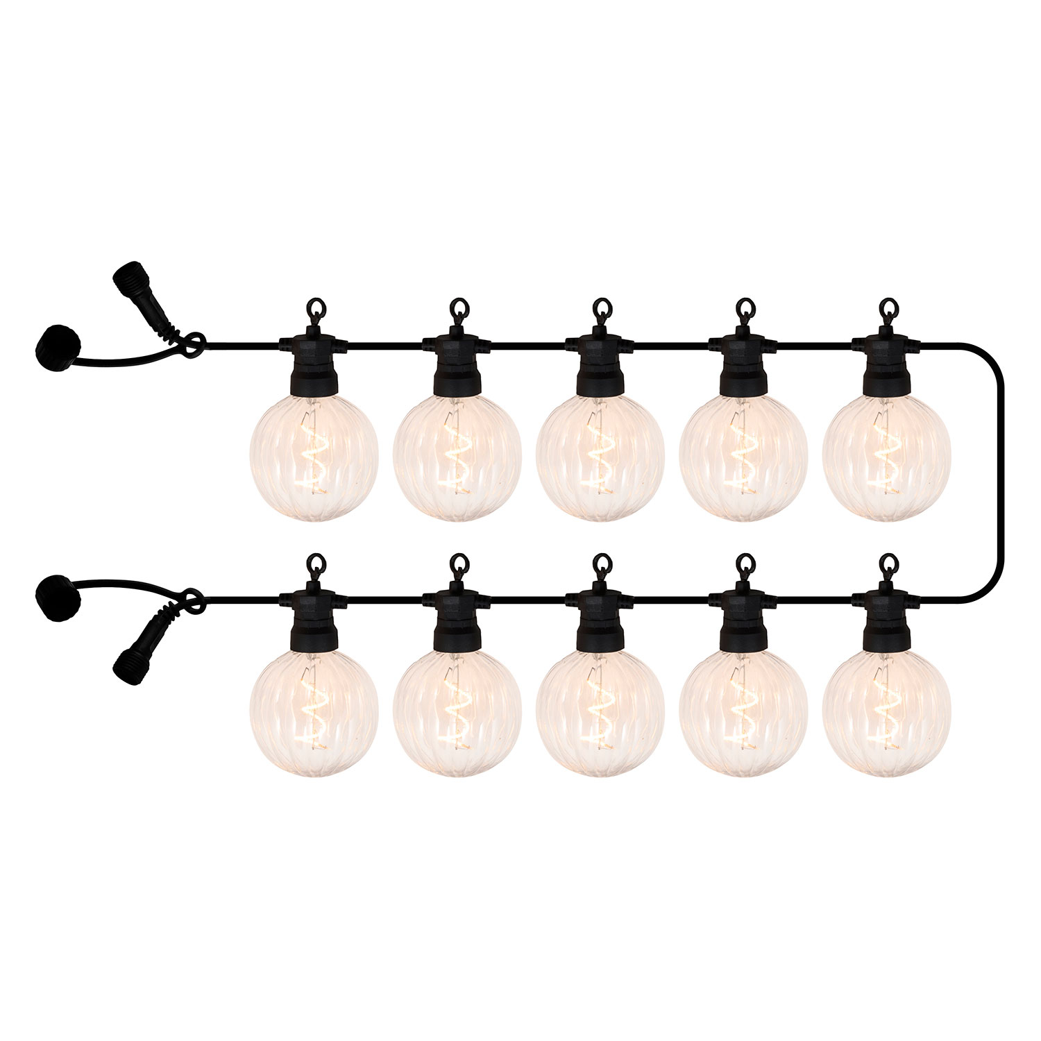 Luke Supplementsæt, 10 LED, Klar