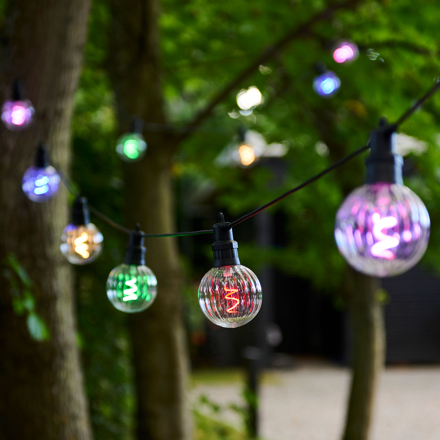 Luke Startsæt 10 LED, Multifarvet