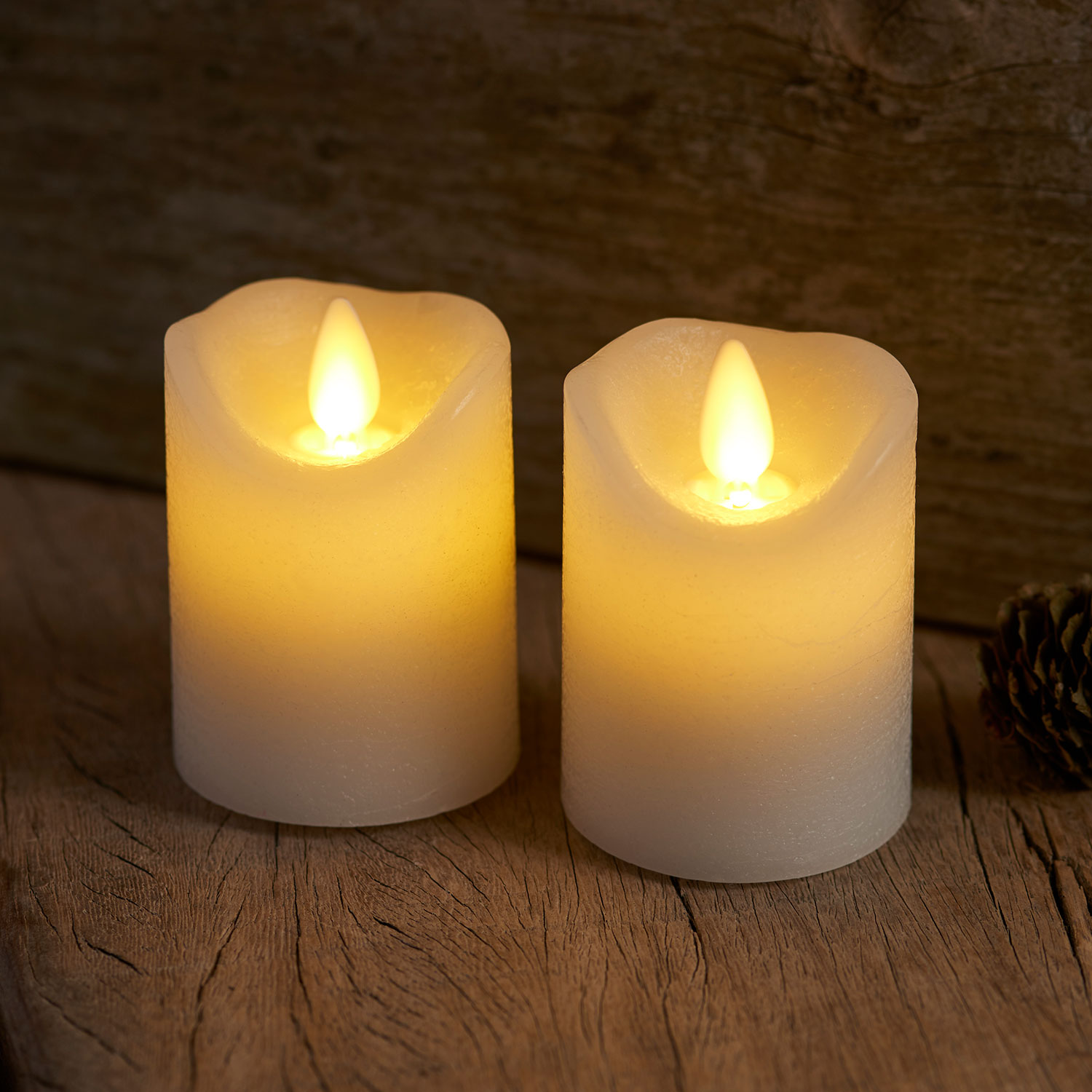 Sara Mini 2-pak Ø5 x 6,5 cm, Hvid