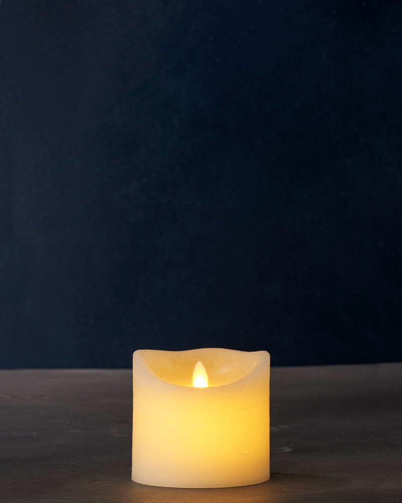 Sara Bloklys Ø10 x 10,4 cm, Mandel