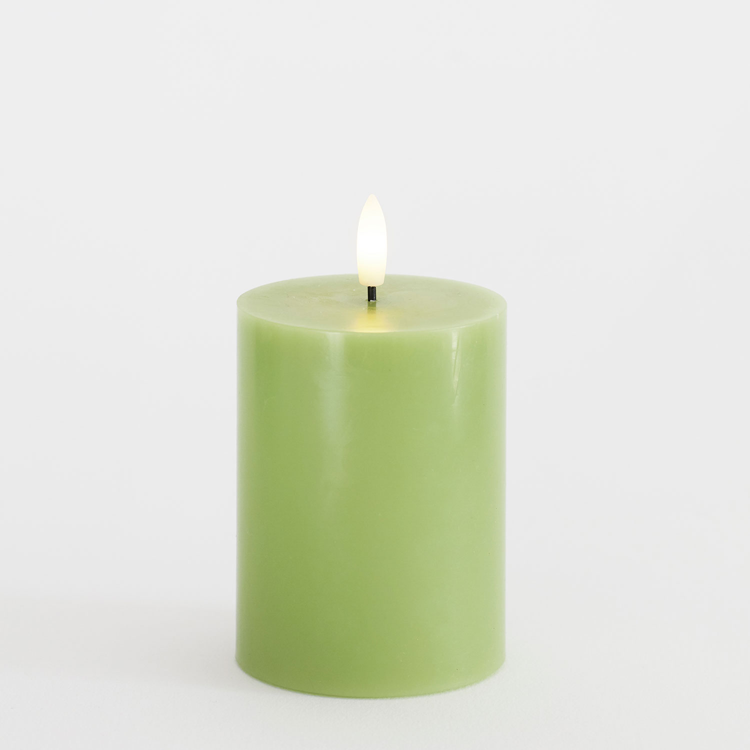 Sille Bloklys Ø7,5 x 10 cm, Spring Green