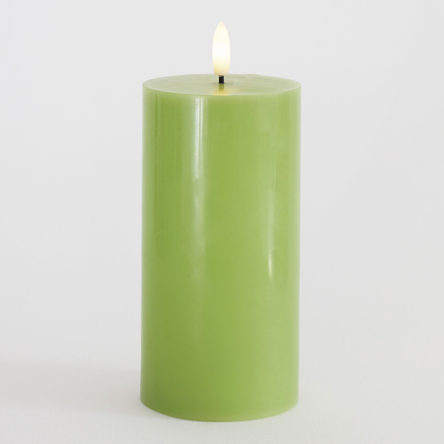 Sille Bloklys Ø7,5 x 15 cm, Spring Green