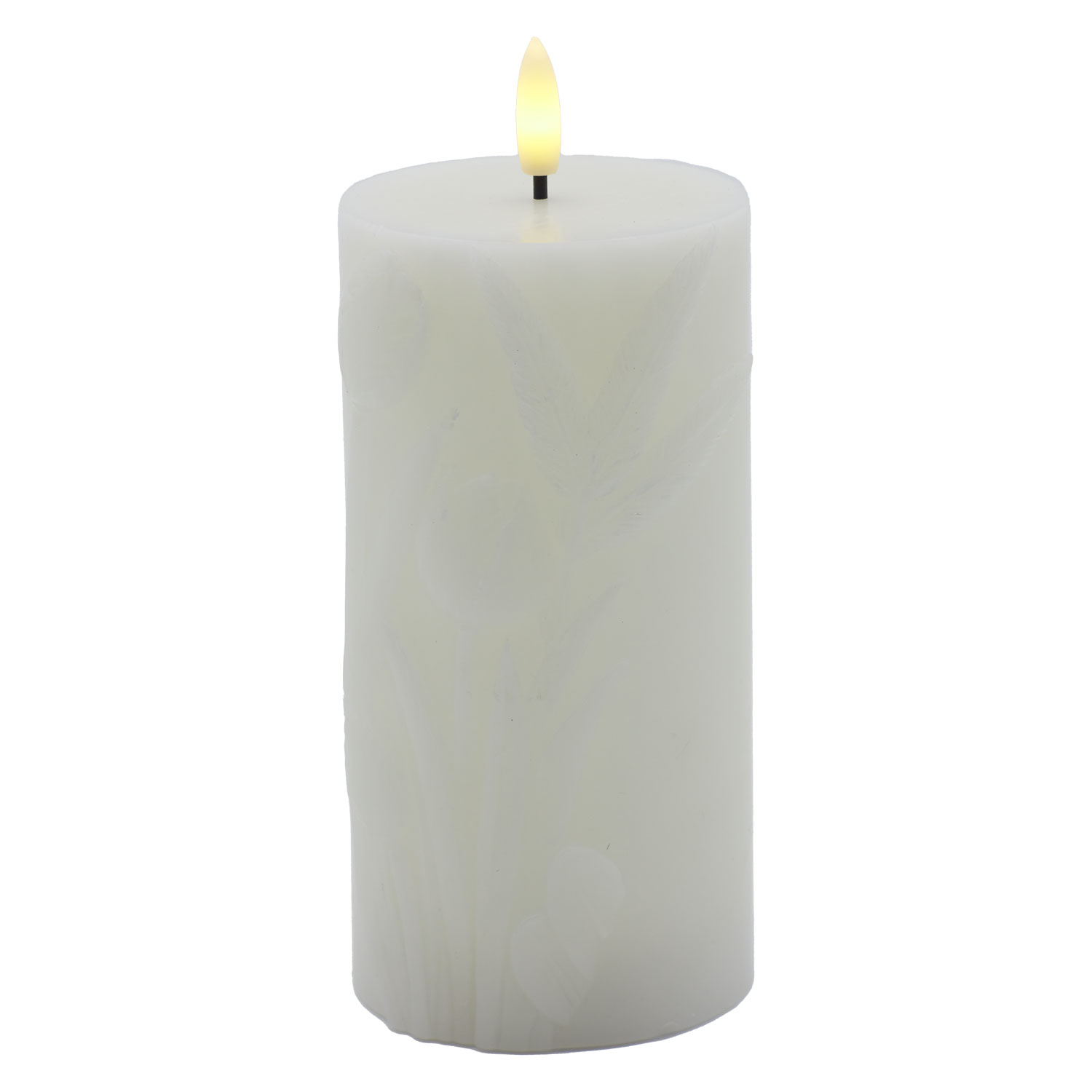 Tulisa Bloklys Ø7,8 x 15 cm, Cream