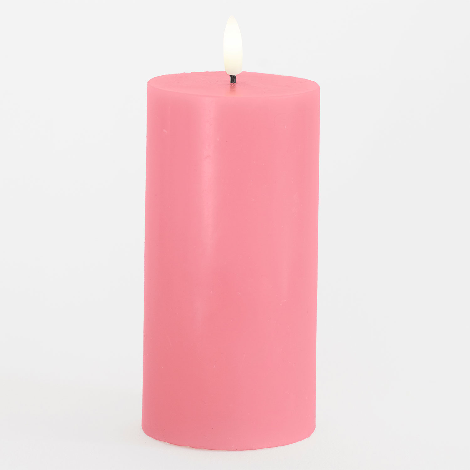 Sille Bloklys Ø7,5 x 15 cm, Old Rose