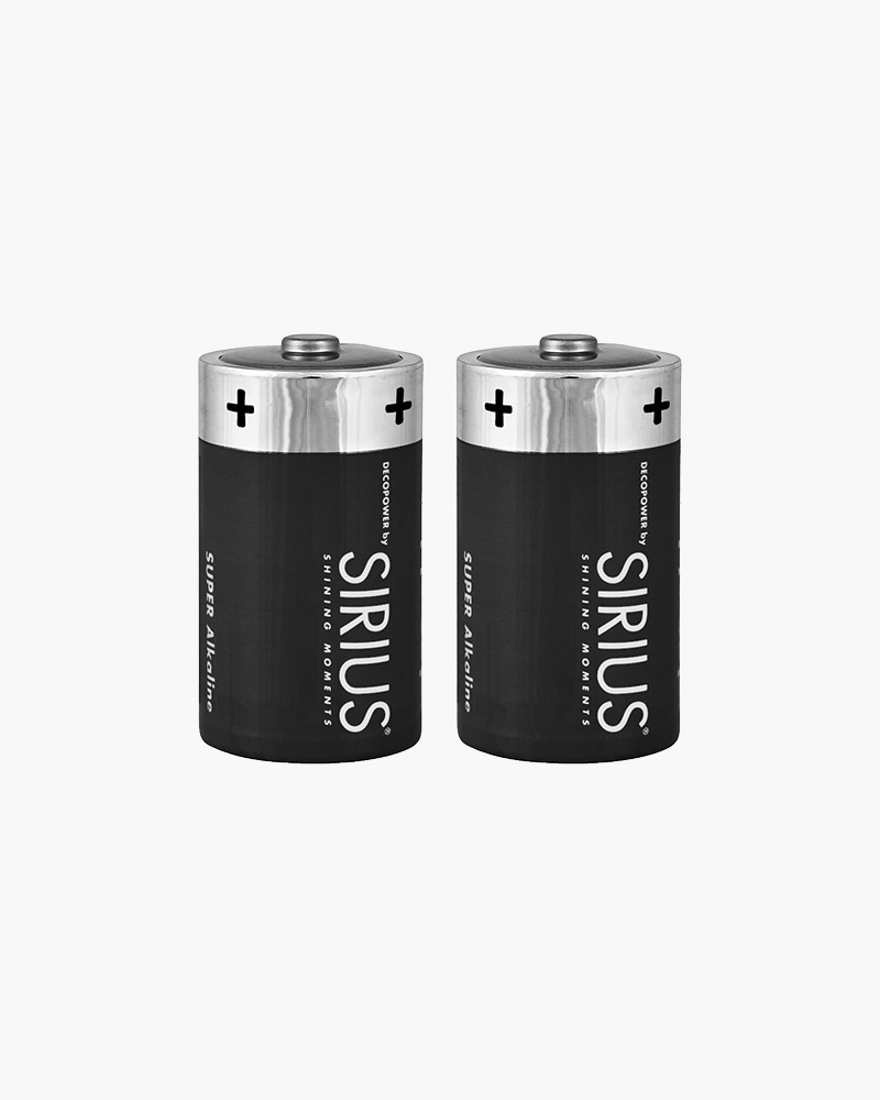 Sirius C batterier 2 stk.