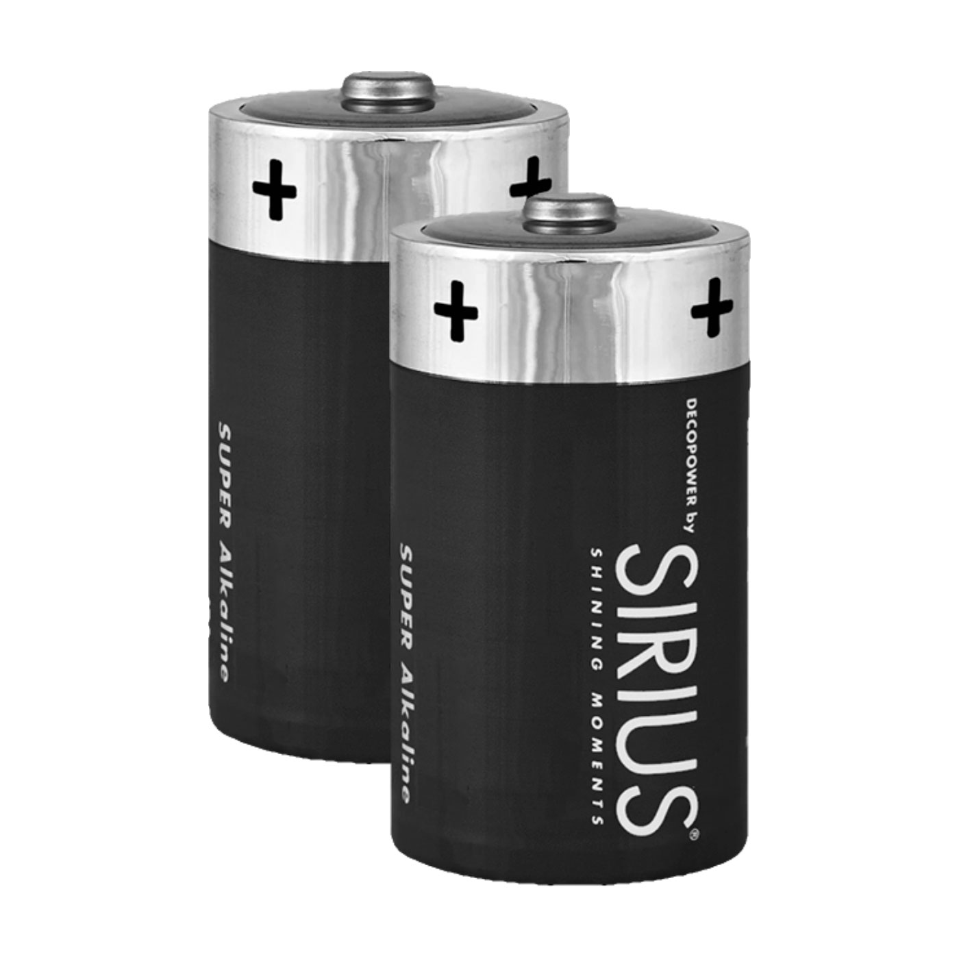 Sirius C batterier 2 stk.