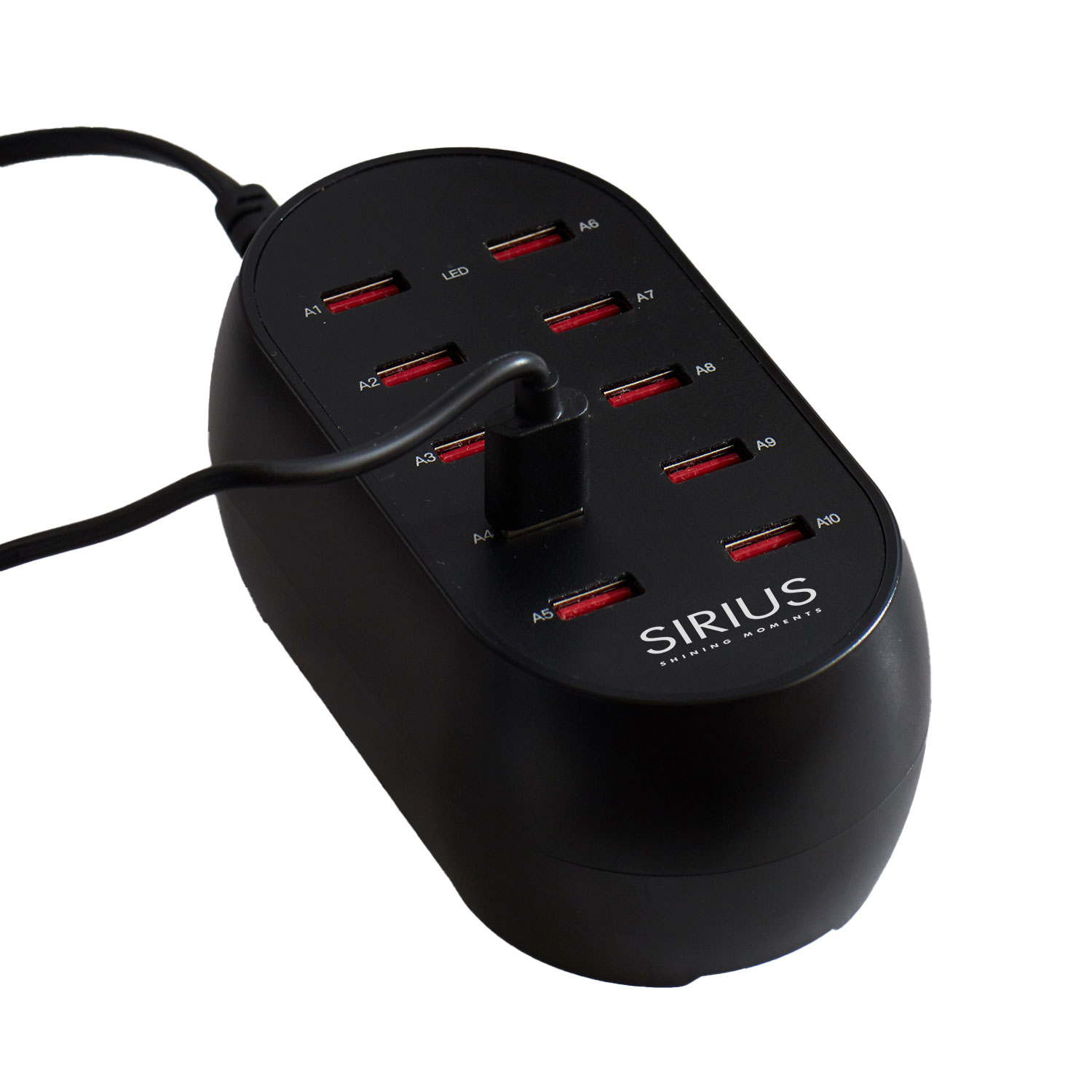 Sirius USB Oplader 10 porte