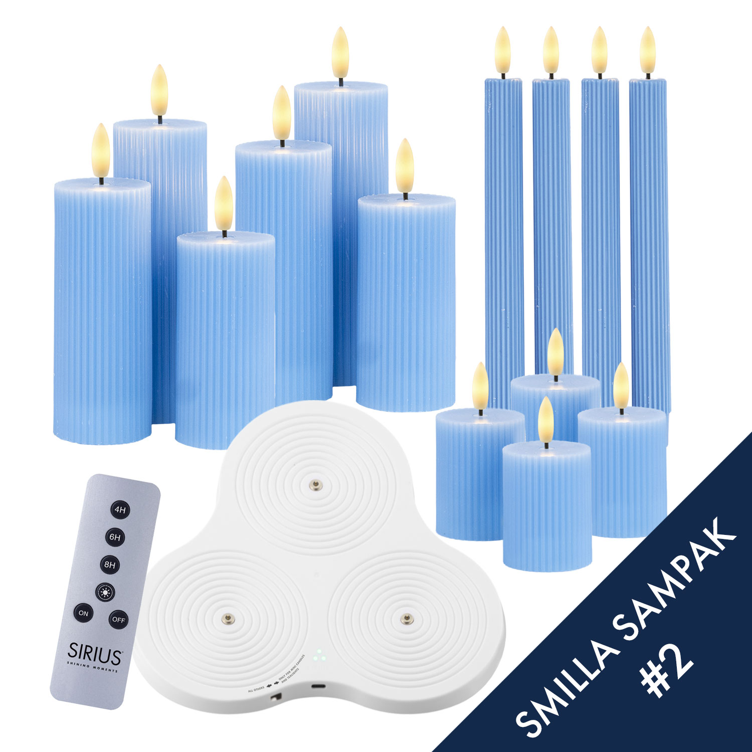 Smilla Genopladelig - Pakke 2